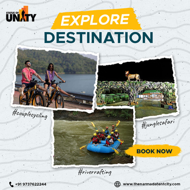 Statue of Unity Packages | the Narmada Tent City