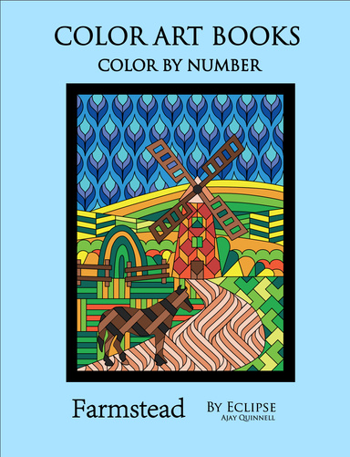 Farmstead Color by Number book