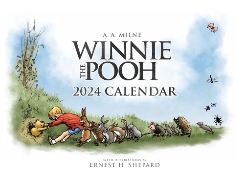 Winnie The Pooh 2024 Calendar   4pvyez Front Shortedge 384 