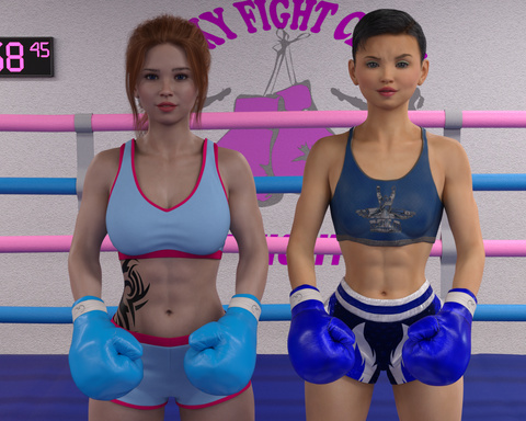 Teen vs Mean. Patricia vs Teen Riley. Kickboxer vs Muaythai