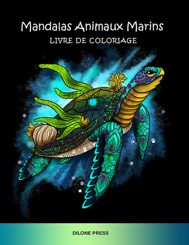 Mandalas Animaux Marins Livre de Coloriage