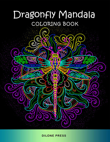 Dragonfly Mandala Coloring Book