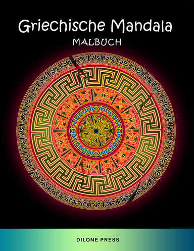 Griechische Mandala Malbuch