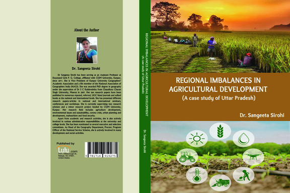 REGIONAL IMBALANCES IN AGRICULTURAL DEVELOPMENT (A case study of Uttar Pradesh)