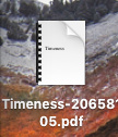 Timeness