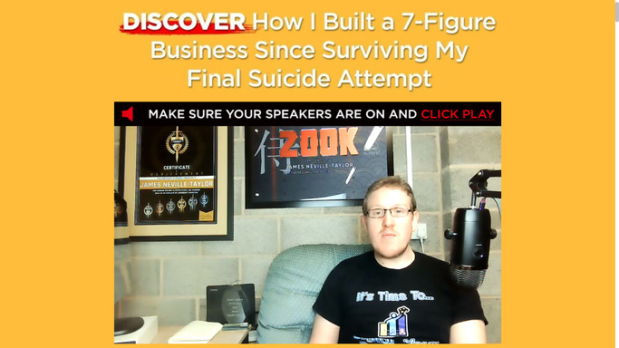From Suicidal To Millionaire with FREE SYSTEM
