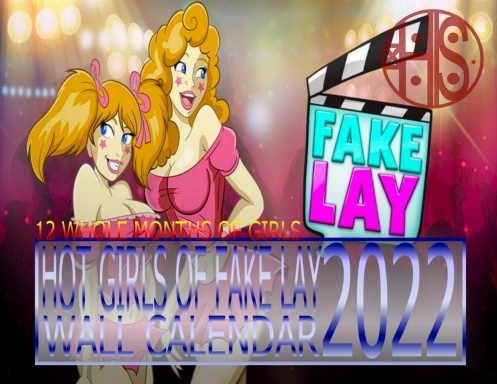 Hot Girls of Fake Lay Wall Calendar Front Variant 1