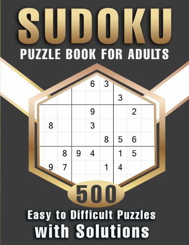 Suduko Puzzle Book for Adults