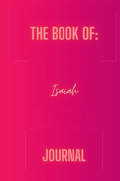 Isaiah Bible Study
