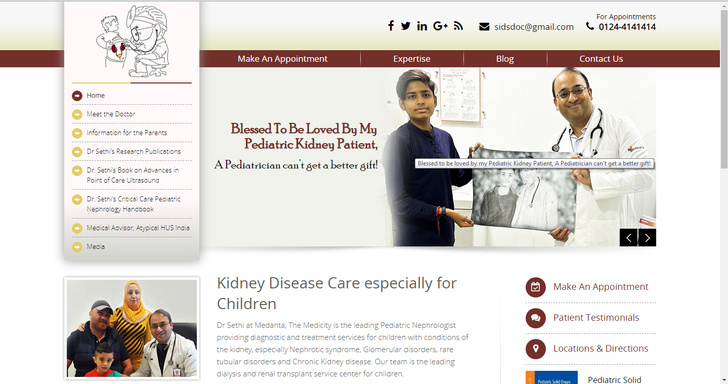 Best Paediatric Kidney Nephrologist In India