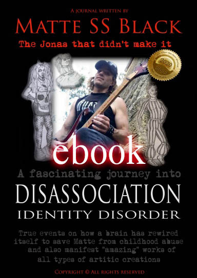 Matte SS Black - Disassociation Identity Disorder