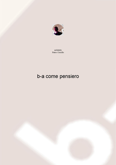 b-a come pensiero