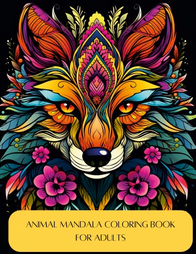 Animal Mandala Coloring Book