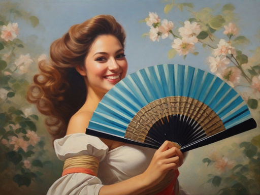 The fan added charm