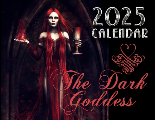 The Dark Goddess 2024 Calendar   574v7k4 Front Shortedge 384 