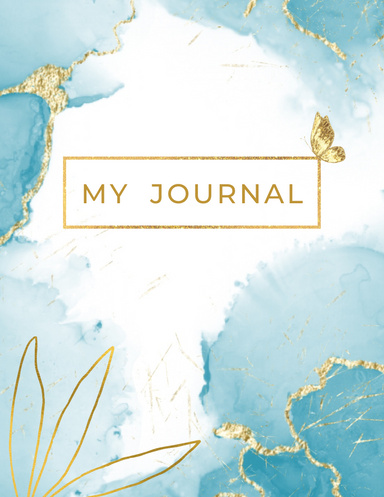Soft Blue Budget Journal
