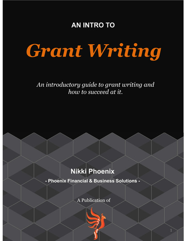 AN INTRO TO Grant Writing