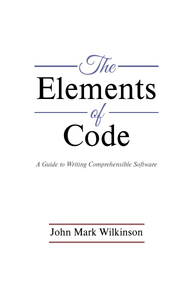 The Elements of Code