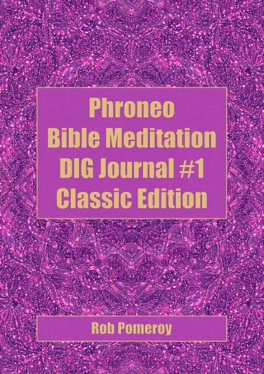 Phroneo Bible Meditation Journal #1 - Classic Edition
