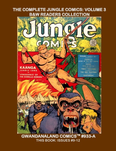 The Complete Jungle Comics: Volume 3 (BW)