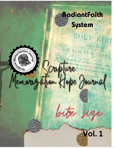 Scripture Memorization Hope Journal Vol. 1 (ILLUSTRATED, COLOR)