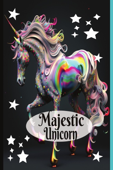 Majestic Unicorn Journal -  (Jade Trim)