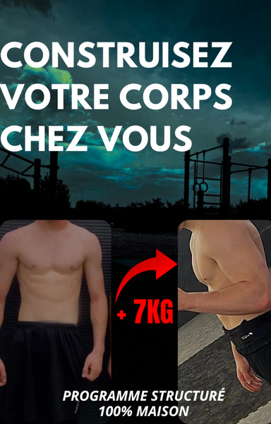 Programme pour prise de masse musculaire progressif sans matériel