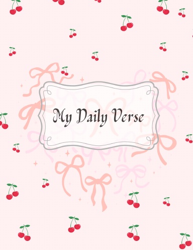 My daily verse journal
