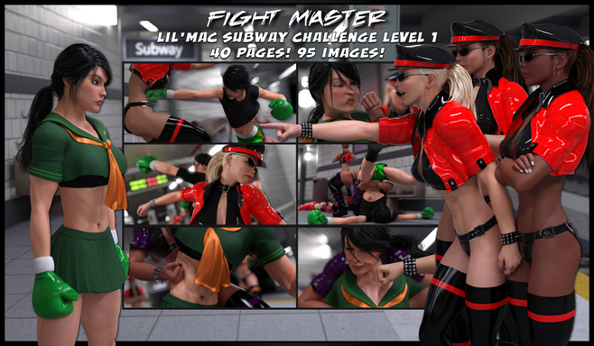 Fight Master - Subway Challenge Level 1