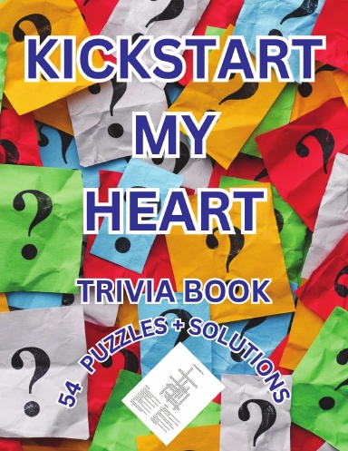 KICKSTART MY HEART TRIVIA PUZZLE BOOK