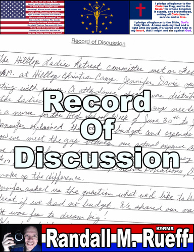 Record Of Discussion