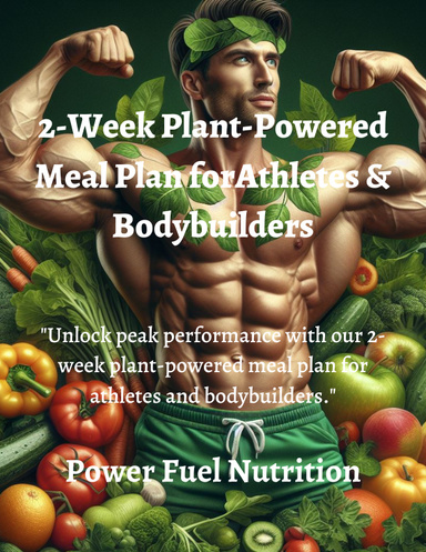 2-Week Plant-Powered Meal Plan for Athletes & Bodybuilders