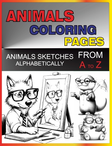 ANIMAL COLORING PAGES, A-Z
