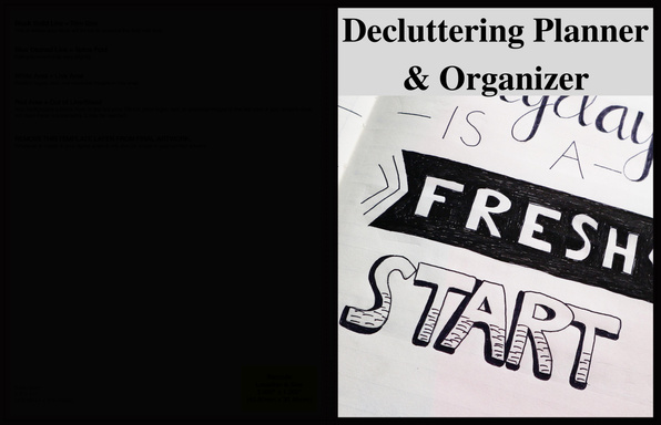 Decluttering Planner & Organizer