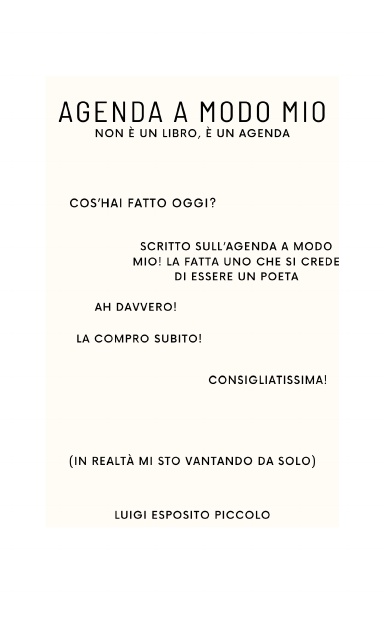 Agenda a modo mio