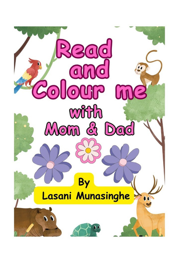 READ AND COLOUR ME with mom & dad