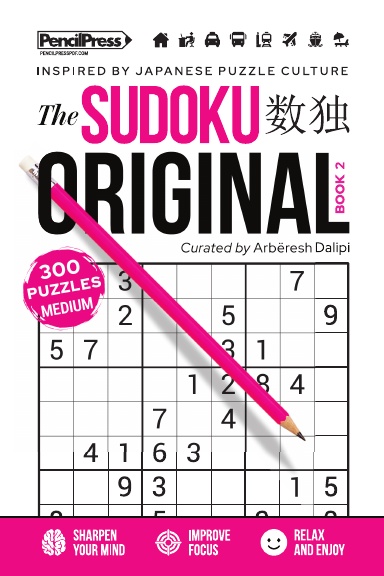 The Sudoku Original – Medium – Book 2
