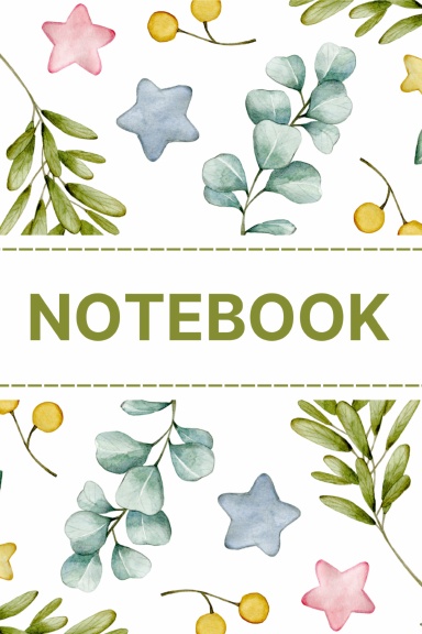 Multi-Coloured Design Notebook