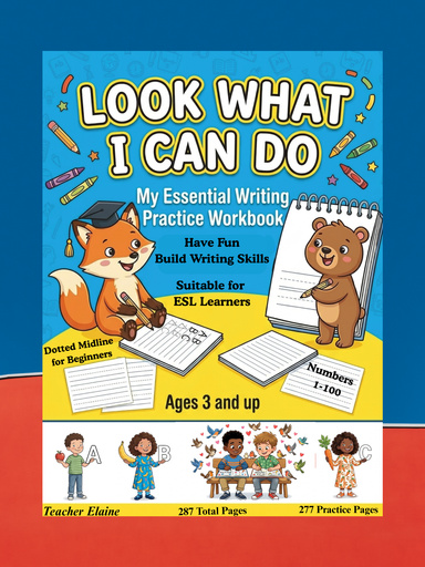 Look What I Can Do: My Essential Writing Practice Workbook