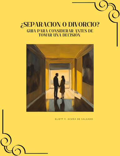 ¿Separación o divorcio?