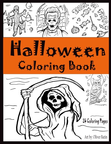 Halloween Coloring Book