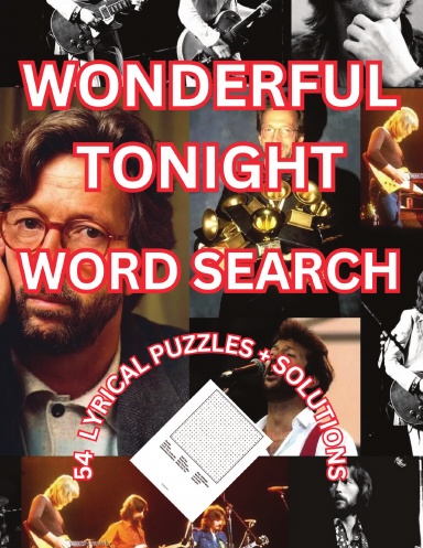 WONDERFUL TONIGHT WORD SEARCH