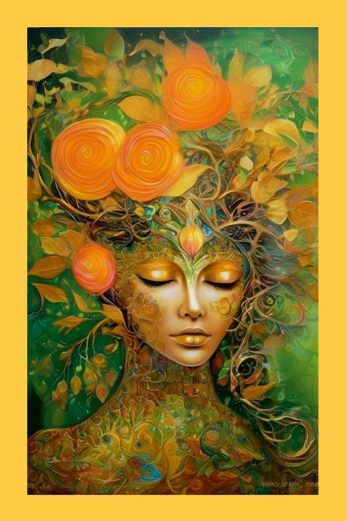 A Nymph Transformed into a Tree