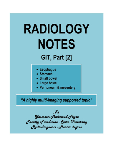 Radiology Notes GIT - Part 2