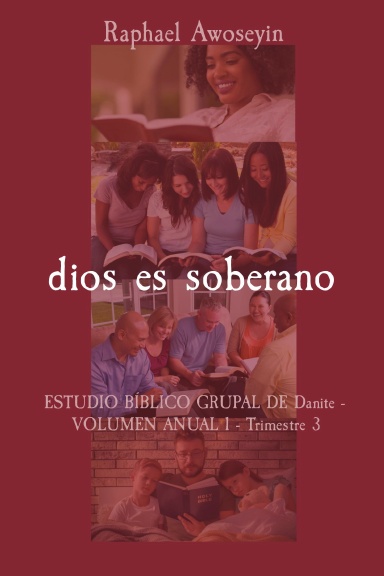 dios es soberano ESTUDIO BÍBLICO GRUPAL DE Danite - VOLUMEN ANUAL 1 - Trimestre 3