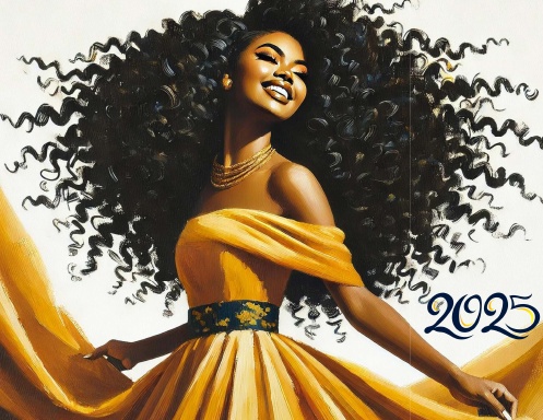 2025  Fro Fabulous Affirmations Calendar