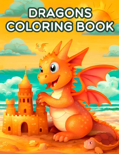 Dragons coloring book