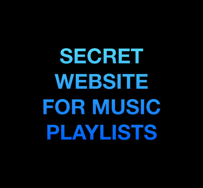 Secret Website For Playlists
