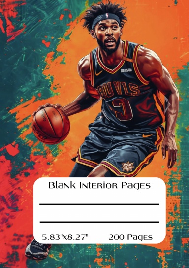 Blank Interior Pages, 5.83"x8.27",200 Pages