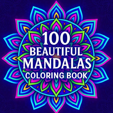 100 Beautiful Mandalas Coloring Book